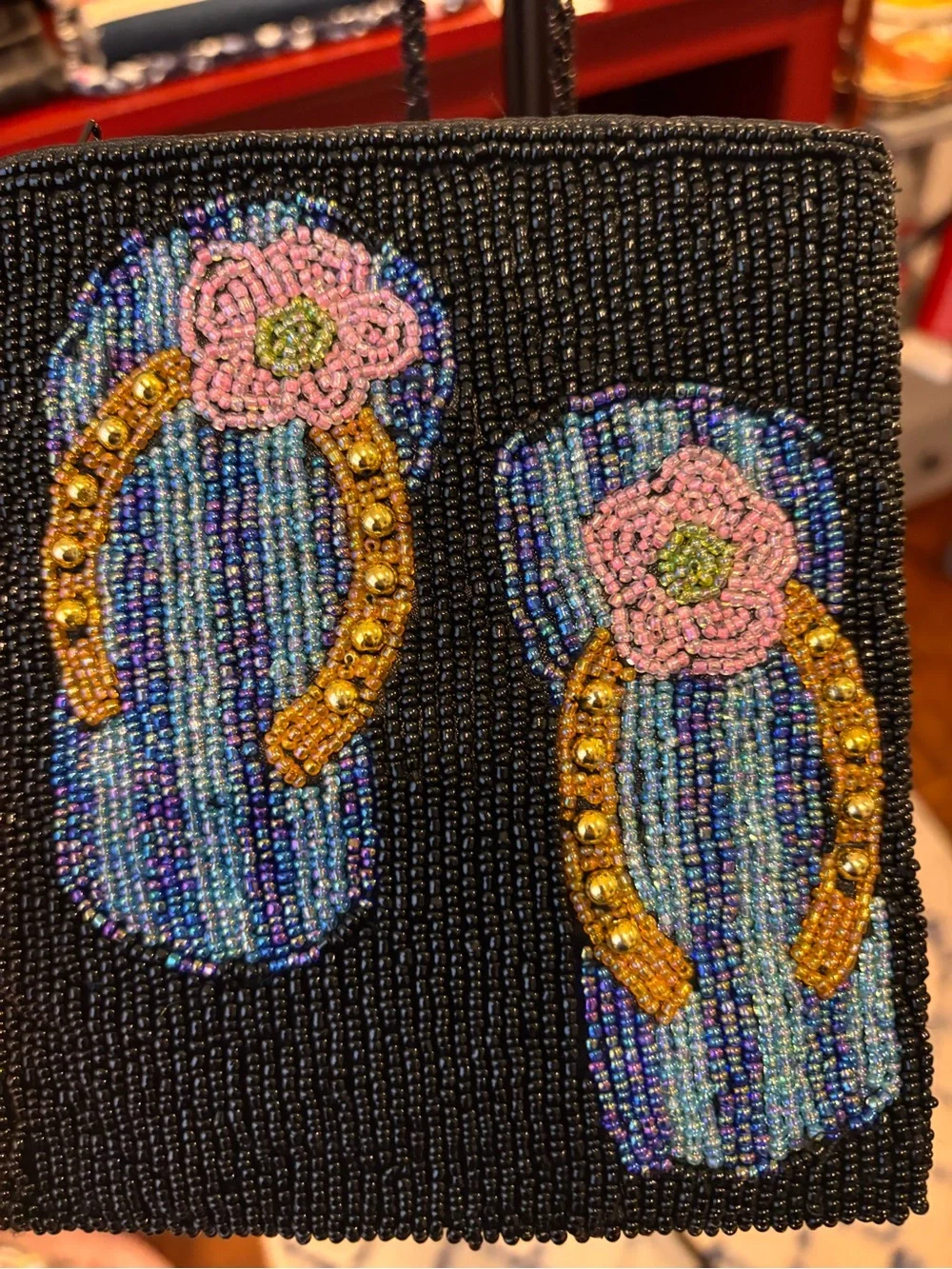 Beaded crossbody